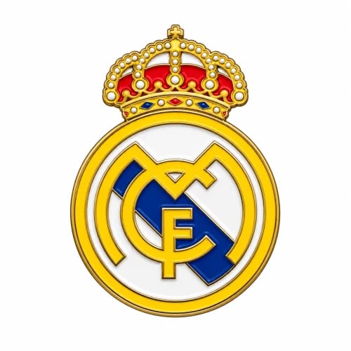 ملصق معدني - ريال مدريد