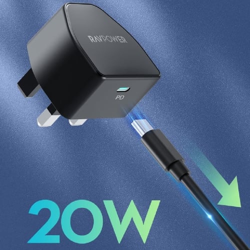 شاحن جداري من راف بور 20 واط