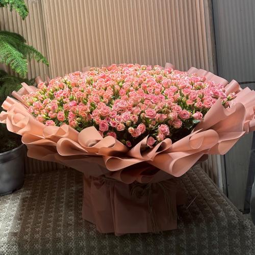 باقة ورد 150 غصن بيبي روز