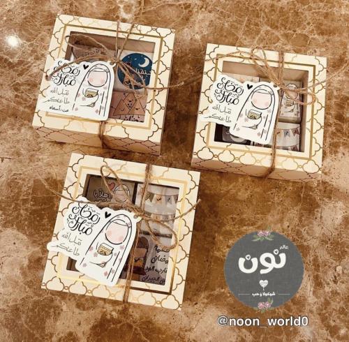صندوق توزيعات 4 قطع شوكليت