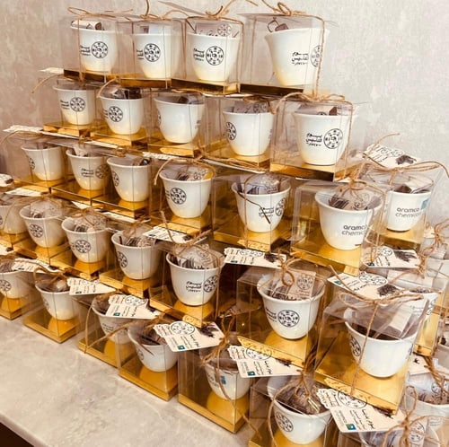 طباعة فناجيل بشعار يوم التأسيس