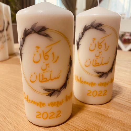 طباعة على الشمع حجم وسط