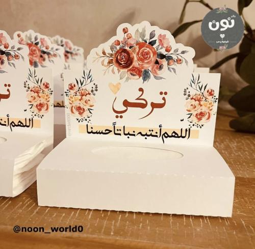 6 ميني مناديل مع التعبئة