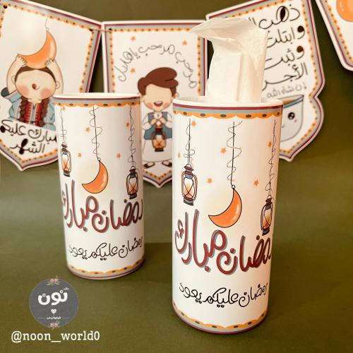 6 ميني مناديل اسطوانية