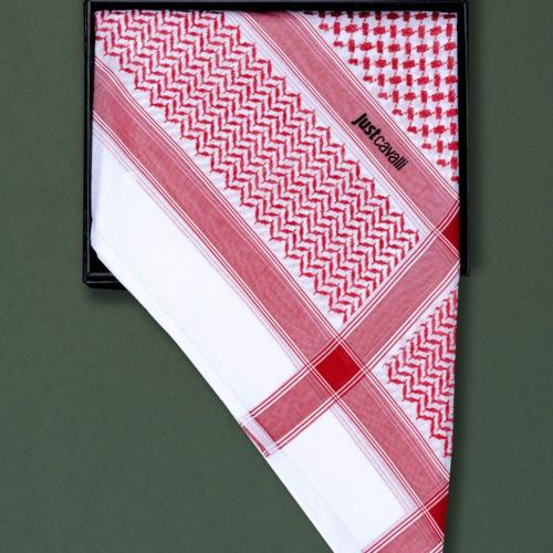 شماغ Just cavalli أحمر J.C-2-R