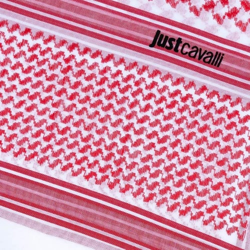 شماغ Just cavalli أحمر J.C-1-R