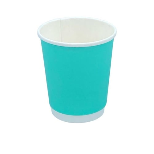 اكواب 8 اونص ورق دبل لون مائي 500 حبة