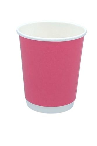 اكواب 9 اونص ورق دبل لون عنابي 500 حبة