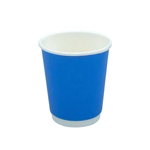 اكواب 9 اونص ورق دبل لون ازرق 500 حبة