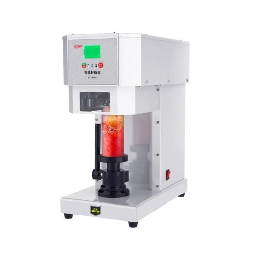 ماكينة غلق عبوات الكانز نص اوتوماتيك اللون ابيض ET...