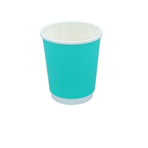 اكواب 9 اونص ورق دبل لون مائي 500 حبة