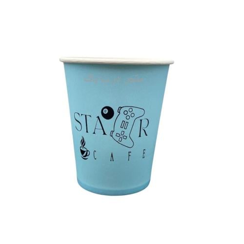 اكواب ورق (8 اونز دبل ) مع الطباعة خاص بك