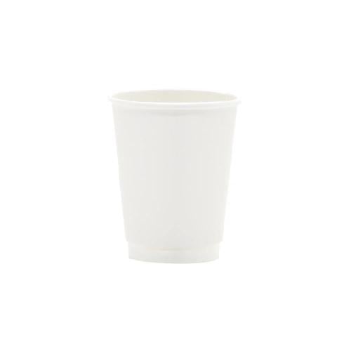 اكواب 7 اونص ورق دبل لون ابيض500 حبة