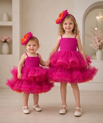 Fuchsia dress
