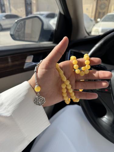سبحه بكلايت لون اصفر