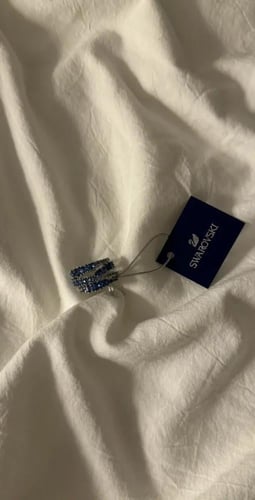 خاتم سواروفسكي الازرق