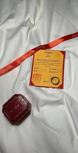 خاتم كارتير لوف فضي