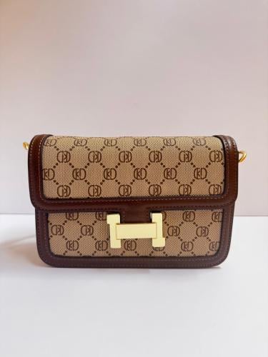 حقيبة يد نسائية CROSS BODY أنيقة من الجلد بتصميم ك...