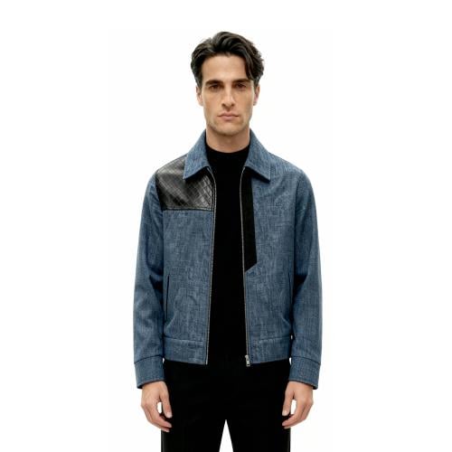 Woven Blue Jacket