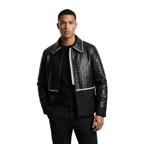 Woven black Jacket