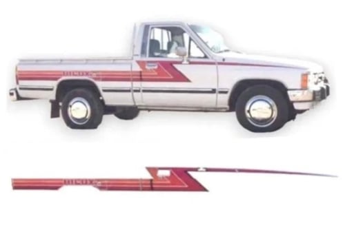 Hilux line, double cabin, model 86, national