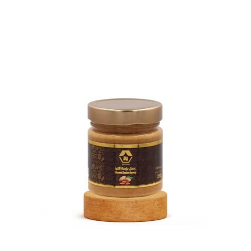 عسل بزبدة اللوز