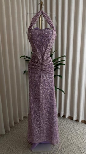 فستان سهره اخضر زمردي فخم