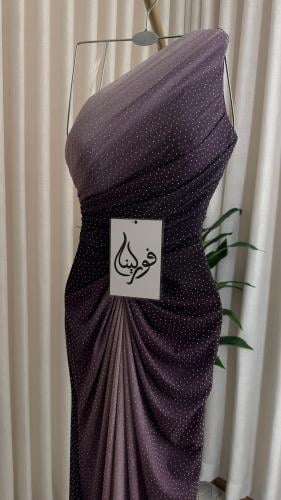 فسان سهره بلون موف مموج