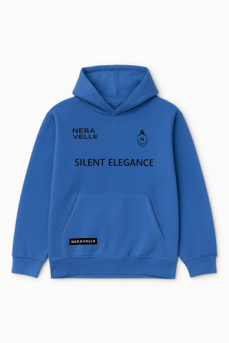 Blue silent Hoodie