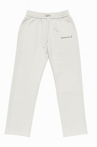 Cotton light off white pants