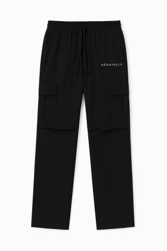 Cargo Parachute pant Black