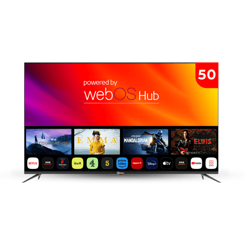 شاشة دانسات 50 بوصة سمارت 4K نظام تشغيل ويب أوس