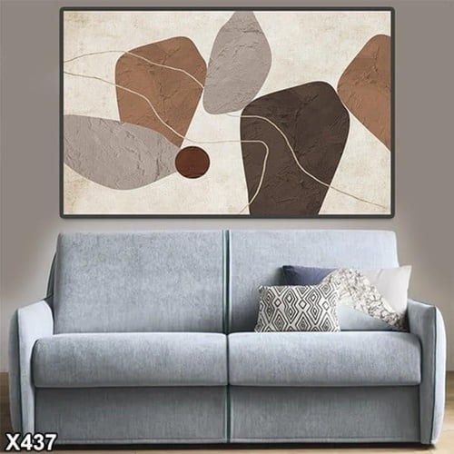 لوحة كانفاس رسم تجريدي