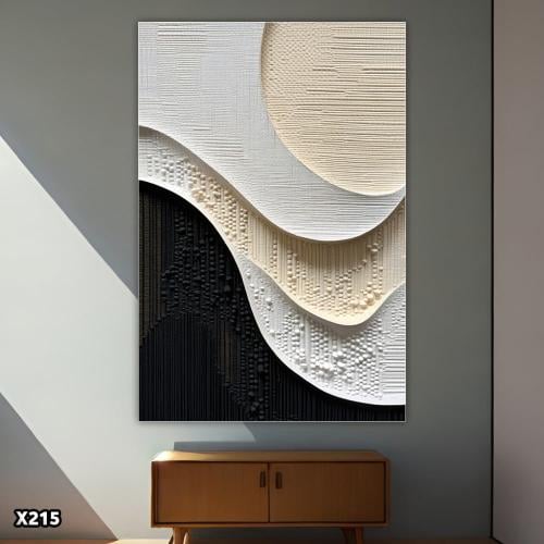 لوحة كانفس بالرسم التجريدي