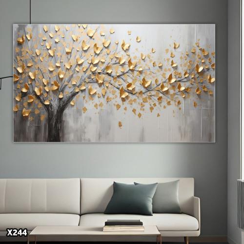 لوحة كانفس بالرسم التجريدي