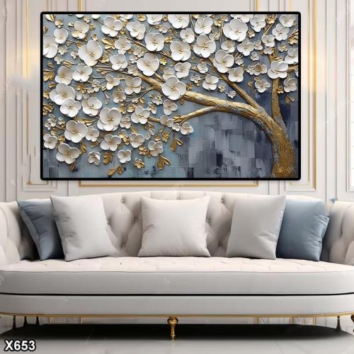 لوحة كانفس شجرة