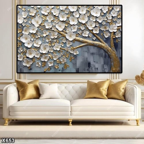 لوحة كانفس شجرة