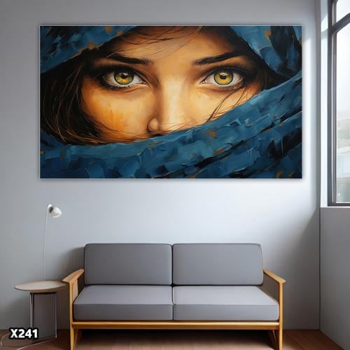 لوحة كانفس امرأة