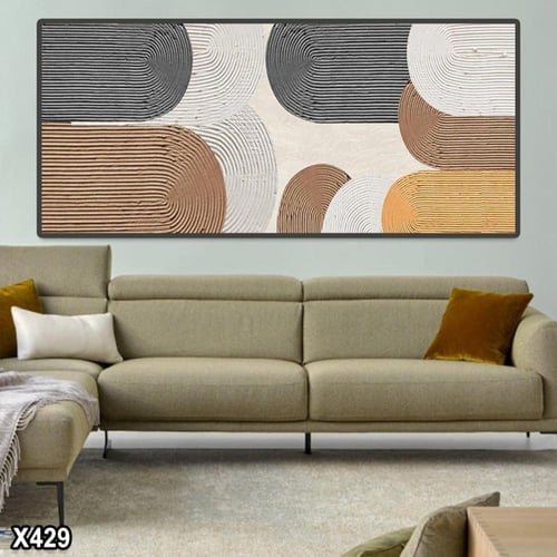 لوحة كانفاس رسم تجريدي