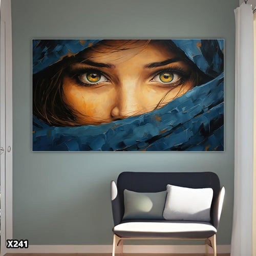 لوحة كانفس امرأة