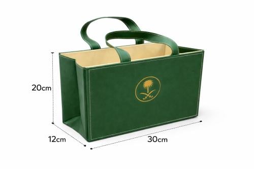 الحقيبه الجلديه الفاخره الحجم الوسط