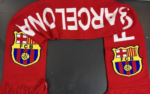 Barcelona shawl red