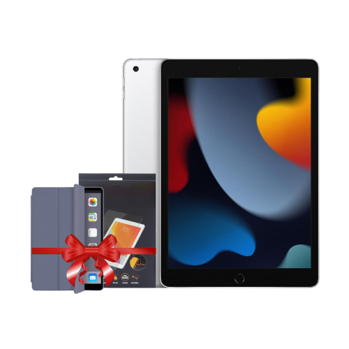 ابل ايباد الجيل التاسع (64GB) + هدايا مجانية (حماي...