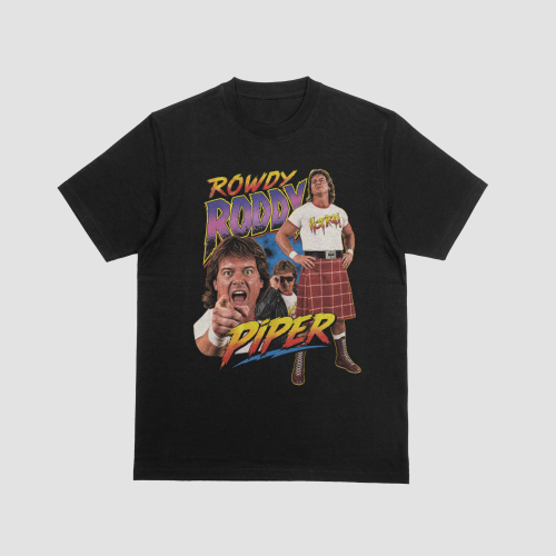 Rowdy Roddy Piper: The Hot Rod – Vintage 90s Wrest...