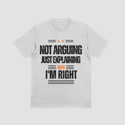 Not Arguing