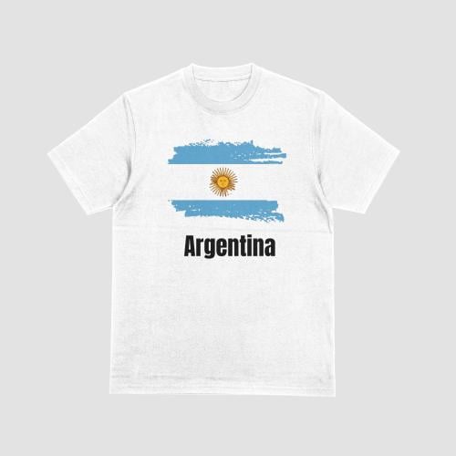 Argentina Brushed Flag