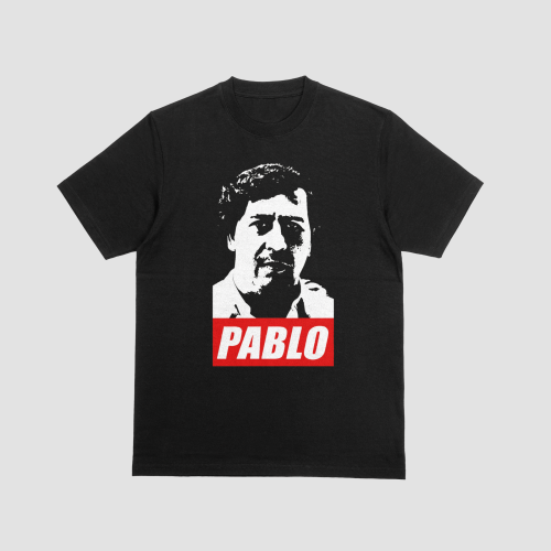 Pablo El Patrón – Bold Monochrome Crime Legend Str...