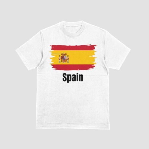Spain Brushed Flag