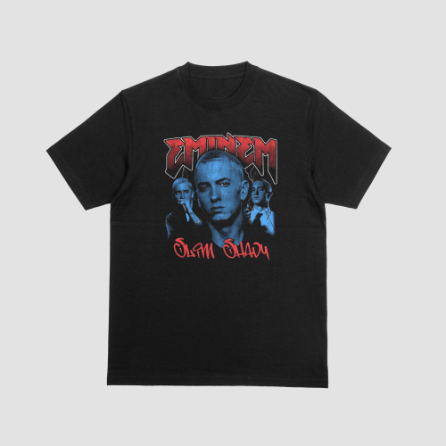 Eminem The Slim Shady Vintage Blue Tribute