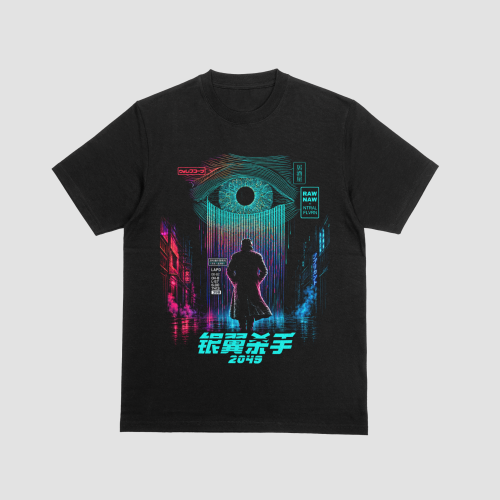 Blade Runner 2049 Officer K Giant Iris Neon Alley...